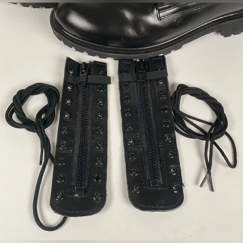 Southwest Boot Company | Glossy Patrol Boots | Soft Toe | USA Made | Men’s 13 D